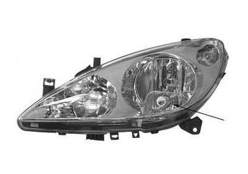 Koplamp o.a: Peugeot, 307 (3A, C - D), 307 Break (3E), Ophalen of Verzenden, Nieuw, Peugeot