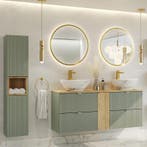 Badkamermeubel Bresso Compact  Uno 180CM (Badkamermeubels), Ophalen of Verzenden, Nieuw