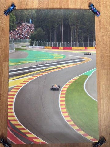 Anonymous - Poster de Max Verstappen - Formule 1 - Spa