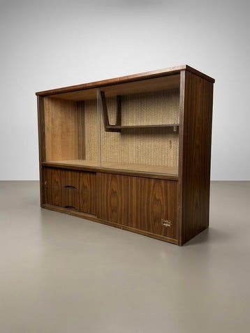 Vitrinekast - Hout, Glas - Japan - Design & Vintage Meubels