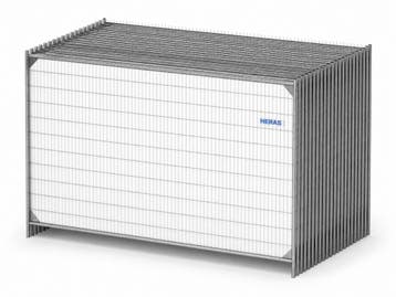 34x Heras M500 bouwhek met hoekversterking, Ophalen of Verzenden