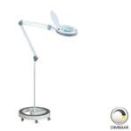 Loeplamp 5 dioptrie 150mm lens 80LED statief  DIMBAAR, Verzenden, Nieuw, Loeplamp