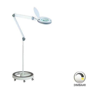 Loeplamp 5 dioptrie 150mm lens 80LED statief  DIMBAAR, Verzenden, Nieuw, Loeplamp