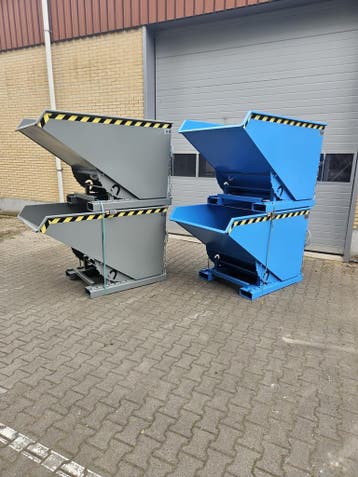 Kiepbak kantelbak spanenbak heftruck 1200 liter nieuw, Voorzetapparatuur
