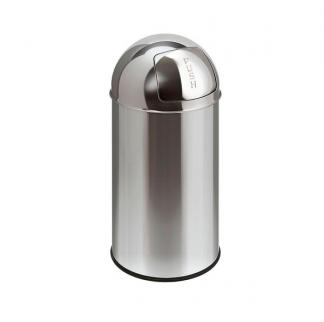 Push prullenbak - EKO (40 liter, RVS), Verzenden, Nieuw