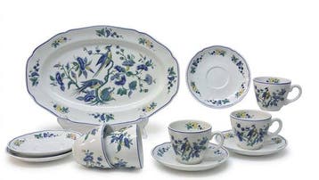 Villeroy & Boch - Koffie- en theeservies (11) - Phoenix blau