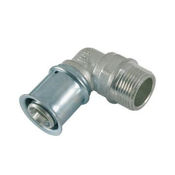 MultiTubo Persfitting metaal vertind knie 90° 32 x 1 bu.dr., Ophalen of Verzenden, Nieuw