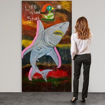 V. Cox - Lifes Too Short - XXL · No Reserve, Antiek en Kunst