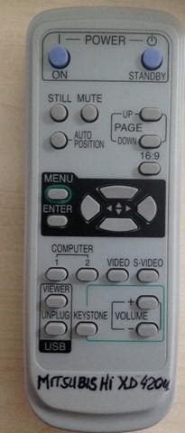 Afstandsbediening Mitsubishi xd420u, Ophalen of Verzenden, Nieuw, Origineel