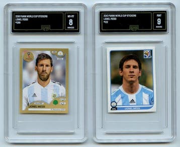Panini - Lot of 2 - 2010 World Cup GMA 9 & 2018 World Cup, Nieuw