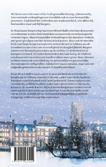 Waakzaam burgerschap 9789021436944 Ernst Hirsch Ballin, Verzenden, Zo goed als nieuw, Ernst Hirsch Ballin