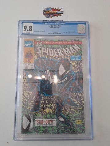 Spider-Man 13 - Spider-Man #13 - 1 Graded comic - 1991/1991, Nieuw