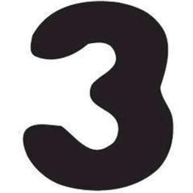 Thule Yepp abc cijfer 3, Fietsen en Brommers, Fietsaccessoires | Fietsstoeltjes, Nieuw, Verzenden