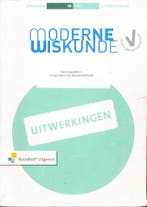 Moderne Wiskunde 10e editie VWO 3B Uitwerkingen, Boeken, Schoolboeken, Verzenden, Nieuw