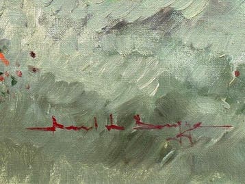 Bernard van Brugge (1925-?) - Vrouwen aan het water