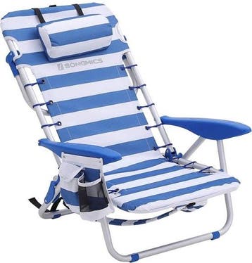 Strandstoel, campingstoel, inklapbaar, met schouderriem,, Verzenden, Nieuw
