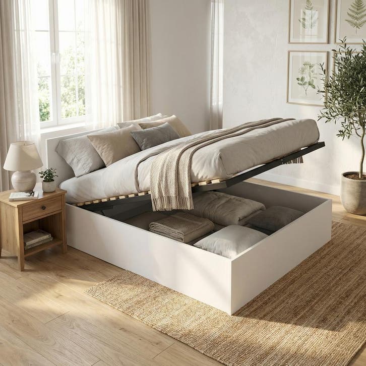 Modern Bed 120x200 | Hout | Gratis Verzending | Laatste!, Huis en Inrichting, Slaapkamer | Bedden, 120 cm, 200 cm, Verstelbaar