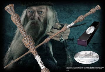 Harry Potter Wand Albus Dumbledore (Character-Edition), Ophalen of Verzenden, Nieuw