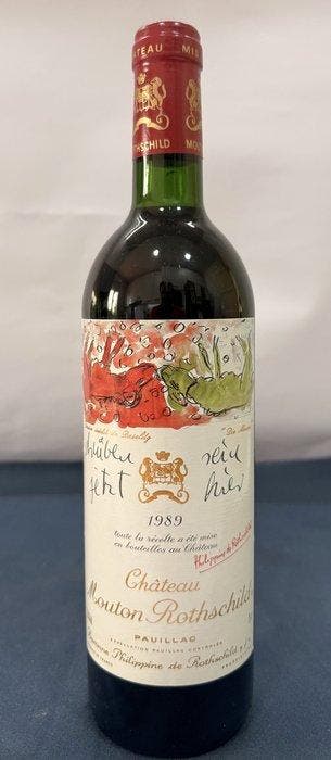 1989 Château Mouton Rothschild - Pauillac 1er Grand Cru, Verzamelen, Nieuw