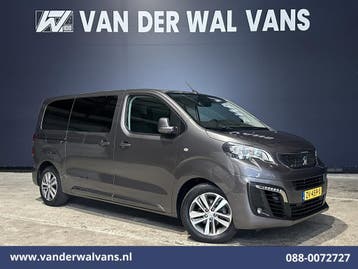 Peugeot Traveller | 1.6 BlueHDi 116pk L2H1 Personenbus 8, Gebruikt, Euro 6, Dealer onderhouden, Zilver of Grijs