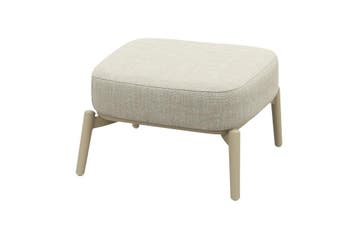 VDG Bilbao voetenbankje - Latte, Tuin en Terras, Tuinmeubel-accessoires, Verzenden, Nieuw
