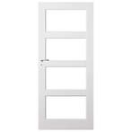Skantrae binnendeur SKS1235 93x231,5 (Opdek universeel), 80 tot 100 cm, 215 cm of meer, Binnendeur, Nieuw