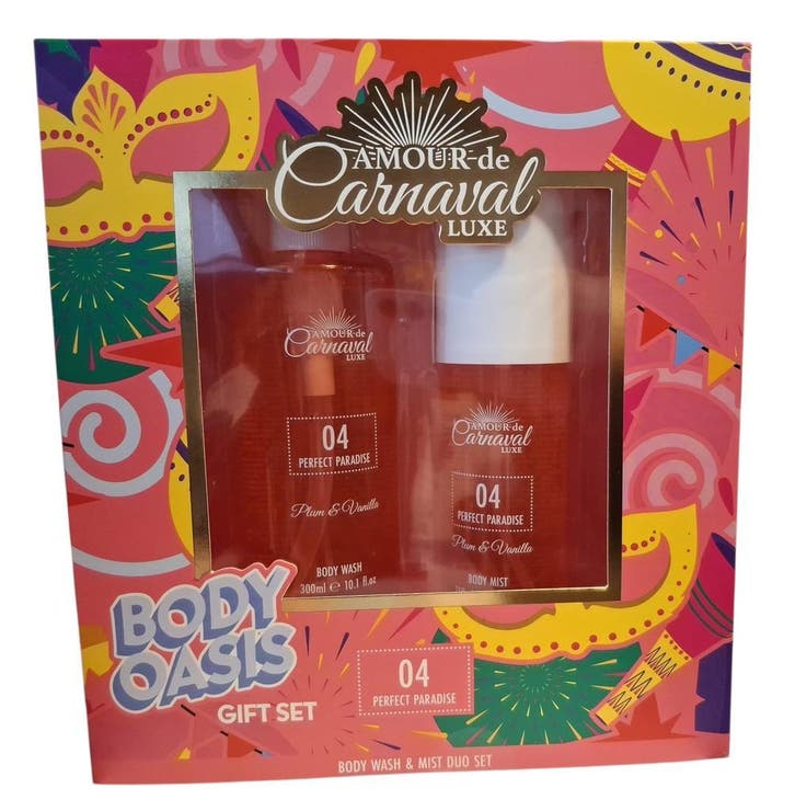 Amour de Carnaval Giftset 04 Perfect Paradise, Sieraden, Tassen en Uiterlijk, Uiterlijk | Parfum, Nieuw, Verzenden