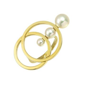 Tasaki - Ring - 18 karaat Geel goud, Nieuw