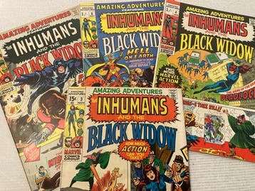 Amazing Adventures (1970) 4 comics in range # 3 to 7! Higher, Nieuw