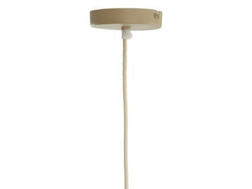 Light & Living MIRELYS - Hanglamp - Textiel - Bruin -, Huis en Inrichting, Verzenden, Nieuw