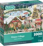 Winter Village Puzzel (1000 stukjes) | Falcon - Puzzels, Verzenden, Nieuw