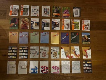 Nederland 1977/2014 - Verzameling jaar albums van 1997 t/m, Gestempeld