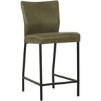 Set van 10 Leren barkrukken Revolt laag - Granada Moss, Ophalen of Verzenden, Nieuw, Leer