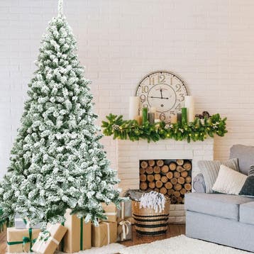 2dekans | Coast Kerstboom met Sneeuw - 225 cm - 1364 Takken, Ophalen of Verzenden, Zo goed als nieuw