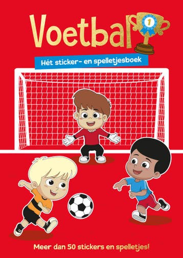 Boek: Voetbal sticker- en activiteitenboek - (als nieuw), Verzenden, Zo goed als nieuw