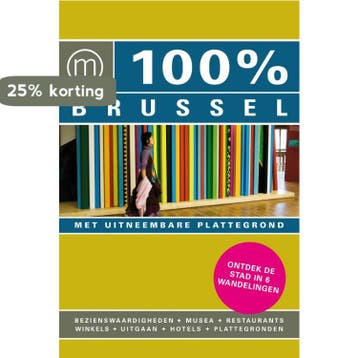 100% Brussel / 100% stedengidsen - Philip Ebels, Verzenden, Zo goed als nieuw, Philip Ebels