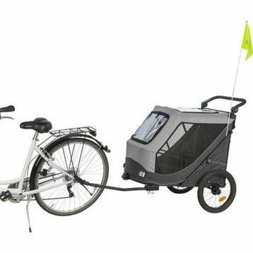 Trixie hondenfietskar en wandelwagen small, Verzenden, Nieuw