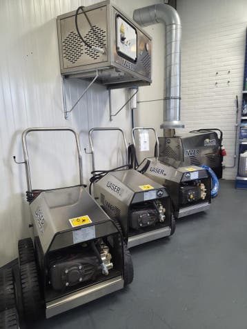 Professionele hogedrukreinigers RVS 15L/min 21L/min 30L/min, Nieuw, Elektrisch, Maer, Met regelbare waterdruk