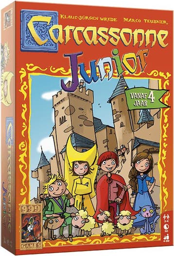 Carcassonne - Junior | 999 Games - Gezelschapsspellen, Verzenden, Nieuw