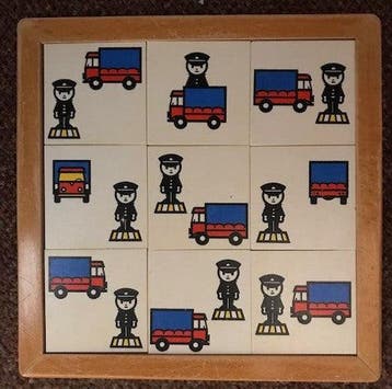 Educo Begrippen Lotto Voorzetsels met een vrachtwagen en een, Verzenden, Nieuw