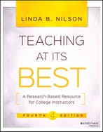 Teaching At Its Best 4th Edition 9781119096320, Verzenden, Gelezen, Linda B. Nilson
