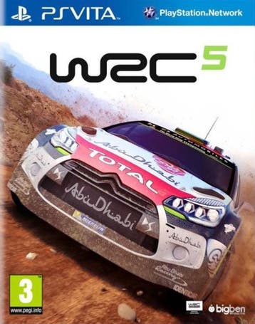 WRC 5 (Buitenlands Doosje) (PS Vita Games), Spelcomputers en Games, Ophalen of Verzenden, Zo goed als nieuw