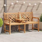 vidaXL Tuinbank 150 x 60 x 90 cm Massief Teakhout, Tuin en Terras, Tuinbanken, Verzenden, Nieuw