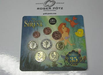 Frankreich 3,88 Euro 2024 Miniset Disney Meerjungfrau kop..., Postzegels en Munten, Verzenden