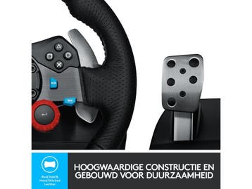Logitech G29 - Racestuur - Force Feedback - Aluminium Zwart, Verzenden, Nieuw