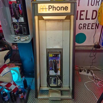 Analoge telefoon - Aluminium, Staal, Acryl - Telefooncel uit