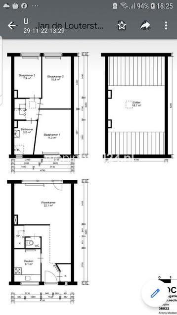 Woningruil - Jan de Louterstraat 143 - 4 kamers, Huizen en Kamers, Amsterdam