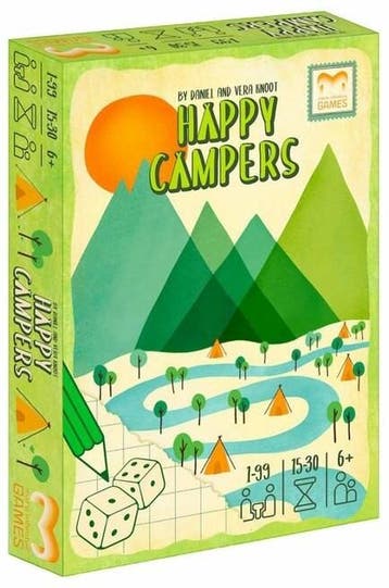 Happy Campers - Dice Game | Mare Infinitus Games -, Verzenden, Nieuw