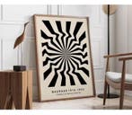 Bauhaus Geometrische Canvas Poster – Retro Wanddecoratie, Verzenden, Nieuw