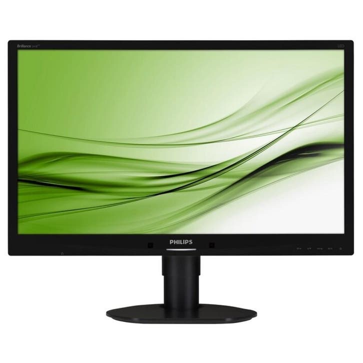 Philips Brilliance 241B4LPYCB1920x1080 - DP - DVI - VGA - Zw, Computers en Software, Monitoren, Refurbished, Verzenden